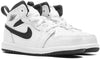 Toddler's Jordan 1 Mid White/Black-White-Black (DQ8425 132)