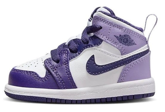 Toddler's Jordan 1 Mid Sky J Purple/White (DQ8425 515)