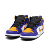 Toddler's Jordan 1 Mid Dark Concord/Taxi-White-Black (DQ8425 517)