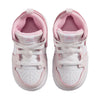 Toddler's Jordan 1 Mid Pearl Pink/Med Soft Pink-White (DQ8425 600)
