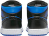 Men's Air Jordan 1 Mid Black/Royal Blue-Black-White (DQ8426 042)