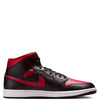 Men's Jordan 1 Mid Black/Varsity Red-Summit White (DQ8426 067)