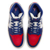 Men's Jordan 1 Mid White/Deep Royal Blue (DQ8426 102)
