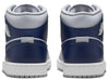 Men's Jordan 1 Mid White/Midnight Navy-Wolf Grey (DQ8426 104)