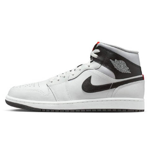 Men's Jordan 1 Mid Summit White/Black (DQ8426 109)