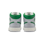 Little Kid's Jordan 1 Mid Summit White/Pine Green