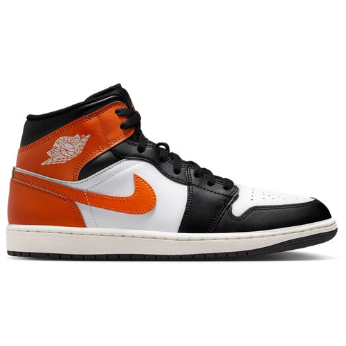 Men's Jordan 1 Mid Starfish/Black-White-Sail (DQ8426 801)
