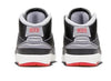 Toddler's Jordan 2 Retro Black/Cement Grey-Fire Red (DQ8563 001)