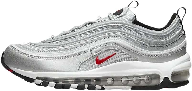 Women's Nike Air Max 97 Metallic Silver/Varsity Red (DQ9131 002)