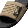 Men's Nike Offcourt Adjust Slide Black/Khaki-Black (DQ9624 004)