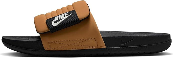 Men's Nike Offcourt Adjust Slide Flax/Sail-Black (DQ9624 201)