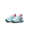 Little Kid's Nike Air Max 97 White/Pink Spell-Geode Teal (DR0638 118)