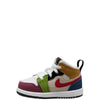 Toddler's Jordan 1 Mid SE White/Gym Red-Black (DR6959 100)