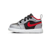 Toddler's Jordan 1 Low Alt Black/Fire Red-Cement Grey (DR9747 060)