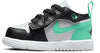 Toddler's Jordan 1 Low Alt White/Black-Green Glow (DR9747 131)