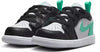 Toddler's Jordan 1 Low Alt White/Black-Green Glow (DR9747 131)