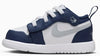 Toddler's Jordan 1 Low Alt White/Wolf Grey-Midnight Navy (DR9747 141)