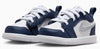 Toddler's Jordan 1 Low Alt White/Wolf Grey-Midnight Navy (DR9747 141)