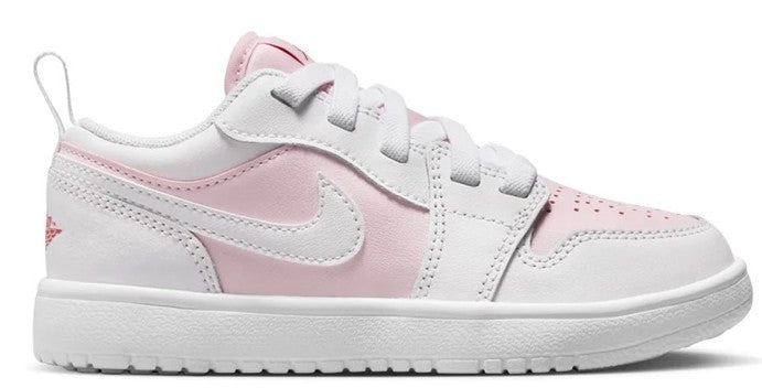 Little Kid's Jordan 1 Low Alt Pink Foam/White-Fire Red (DR9748 608)