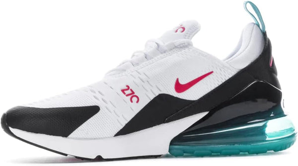 Men's Nike Air Max 270 T White/Rush Pink-Washed Teal (DR9876 100)