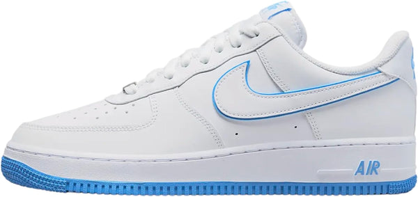 Men's Nike Air Force 1 '07 White/University Blue-White (DV0788 101)