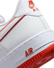 Men's Nike Air Force 1 '07 White/White-Picante Red (DV0788 102)