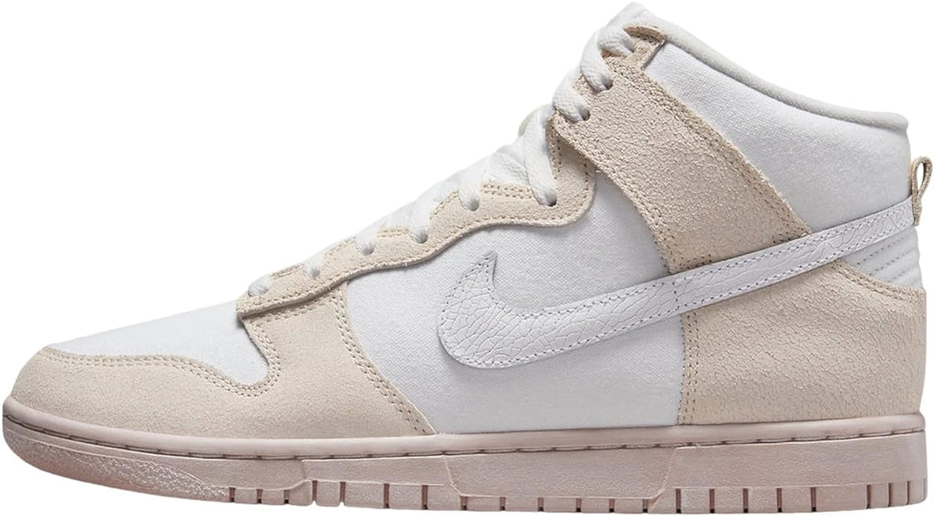 Men's Nike Dunk HI Retro PRM Summit White/White-Phantom (DV0822 100)