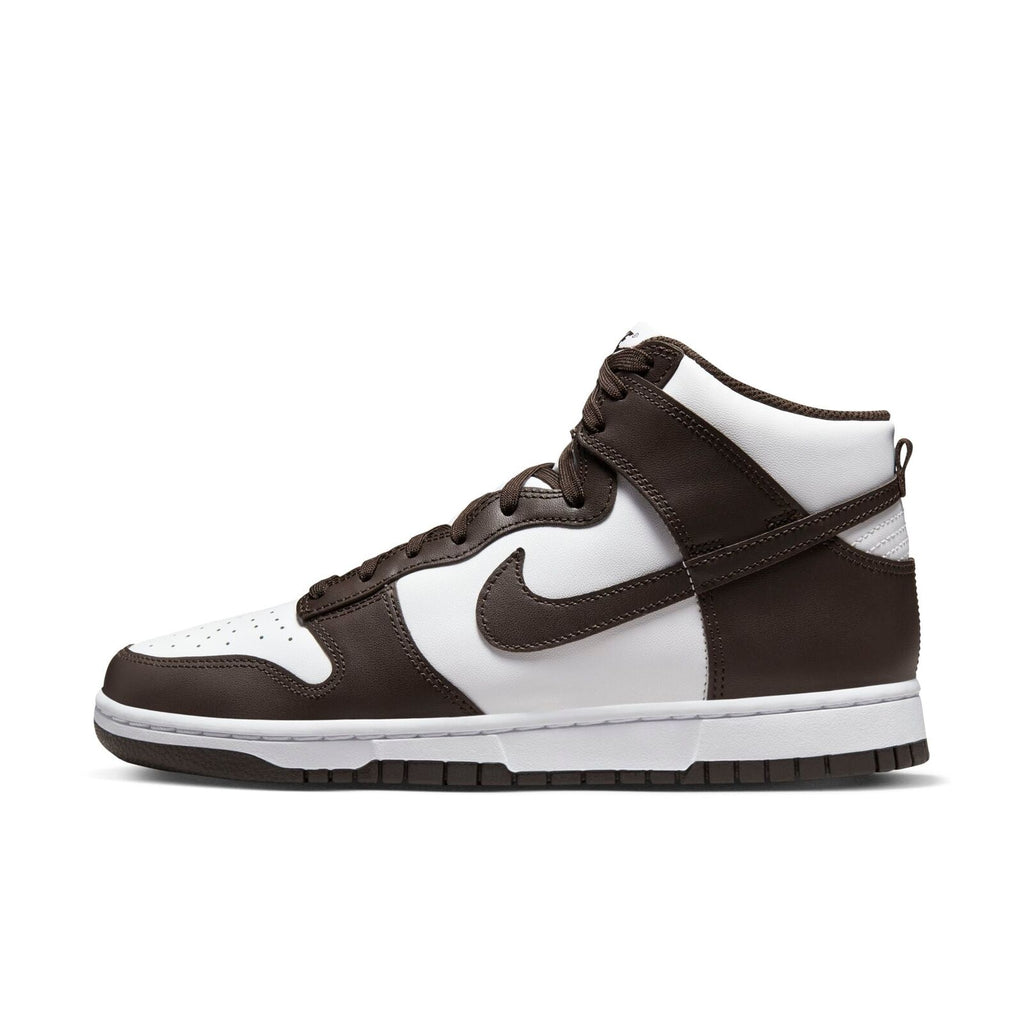 Men's Nike Dunk HI Retro Bttys White/Velvet Brow-White (DV0829 100)