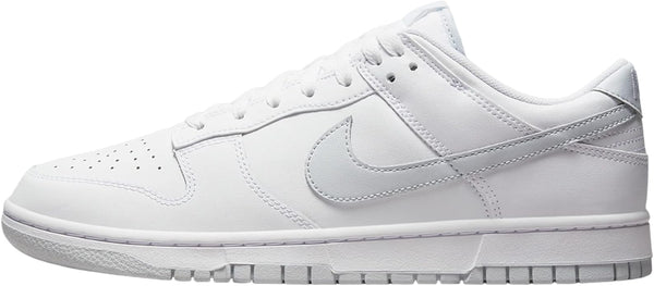 Men's Nike Dunk Low Retro White/Pure Platinum-White (DV0831 101)