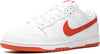 Men's Nike Dunk Low Retro White/Picante Red (DV0831 103)
