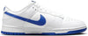 Men's Nike Dunk Low Retro White/Hyper Royal (DV0831 104)