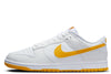 Men's Nike Dunk Low Retro White/University Gold (DV0831 110)