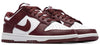 Men's Nike Dunk Low Retro White/Redwood-Gym Red (DV0833 115)