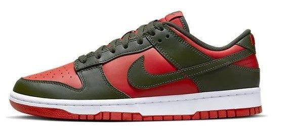 Men's Nike Dunk Low Retro BTTYS Mystic Red/Cargo Khaki (DV0833 600)