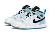 Toddler's Jordan 1 Mid SE White/Ice Blue-Black (DV1338 104)