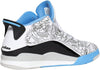 Little Kid's Jordan Dub Zero White/University Blue-Black (DV1359 114)