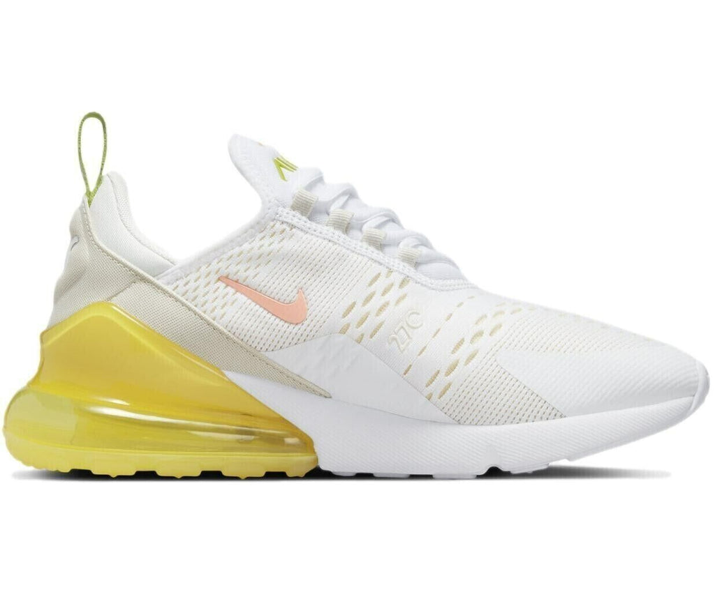 Women's Nike Air Max 270 White/Crimson Bliss (DV2184 100)