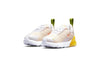 Toddler's Nike Air Max 270 White/Crimson Bliss (DV2202 100)