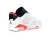 Little Kid's Jordan 6 Retro Low Wht/Atmosphere-Infrared 23 (DV3528 102)