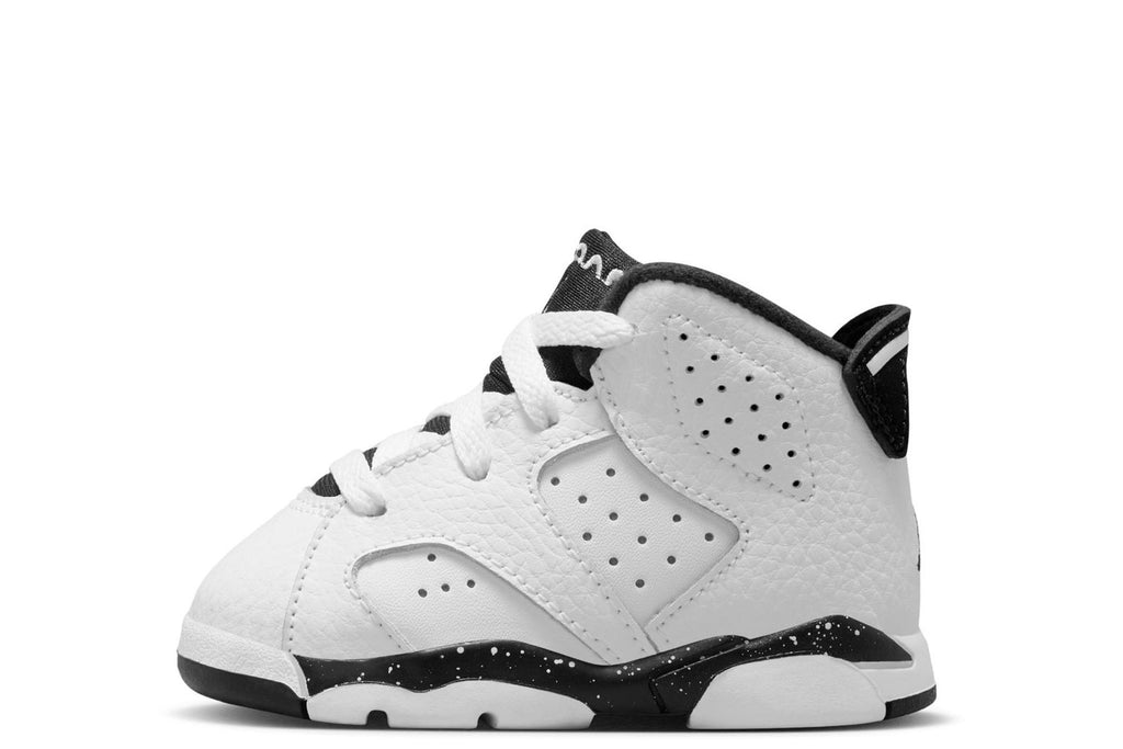 Toddler's Jordan 6 Retro White/Black (DV3606 112)