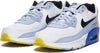 Big Kid's Nike Air Max 90 LTR White/Black-Blue Whisper  (DV3607 101)