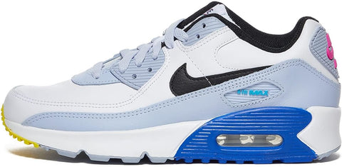 Big Kid's Nike Air Max 90 LTR White/Black-Blue Whisper  (DV3607 101)