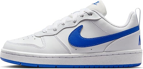 Big Kid's Nike Court Borough Low Recraft White/Hyper Royal (DV5456 110)