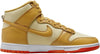 Men's Nike Dunk HI Retro Premium Team Gold/Wheat (DV7215 700)