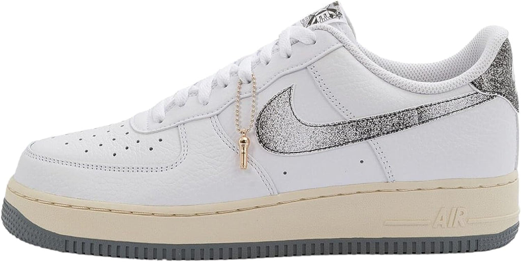 Men's Nike Air Force 1 '07 LX White/Smoke Grey-Beach-White (DV7183 100)