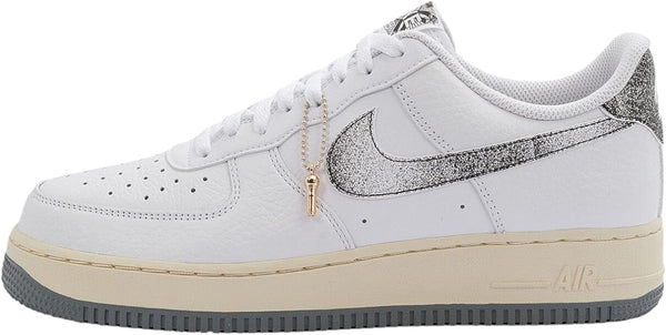 Men's Nike Air Force 1 '07 LX White/Smoke Grey-Beach-White (DV7183 100)