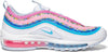 Big Kid's Nike Air Max 97 SE White/Blue Lightning (DV7550 100)