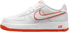 Big Kid's Nike Air Force 1 White/White-Picante Red (DV7762 101)