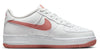 Big Kid's Nike Air Force 1 Summit White/Red Stardust (DV7762 102)