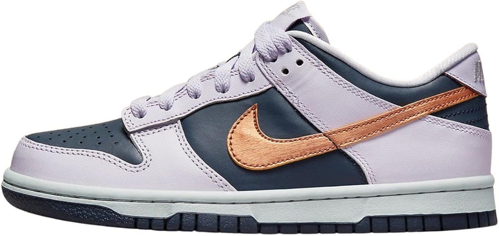 Big Kid's Nike Dunk Low SE Thunder Blue/Metallic Copper (DX1663 400)